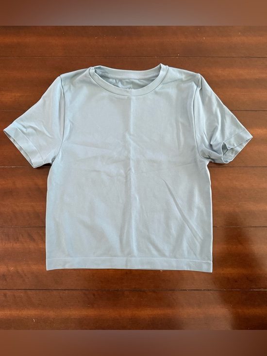 a new day Tops - a new day Light Blue Short Sleeve Tee